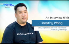 An Interview with SMA Alumnus of WSQ Diploma in Film & Television (Audio Engineering)